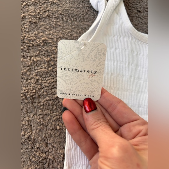 Free People NWT Square One Seamless Cami | Square Neck Stretch Crop Top | XS/S - Picture 11 of 12